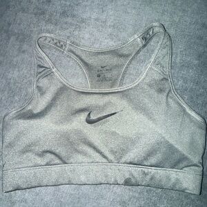 Nike Women's Light Gray Sports Bra